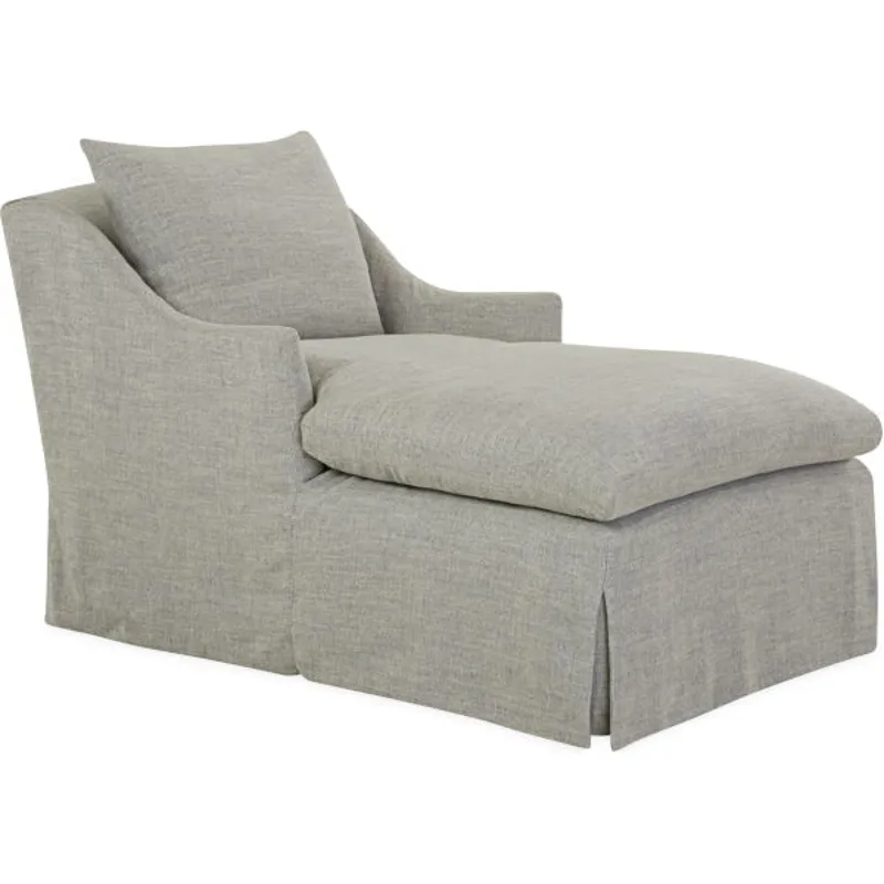 Slipcovered Chaise