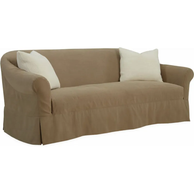 Slipcovered Apartment Sofa