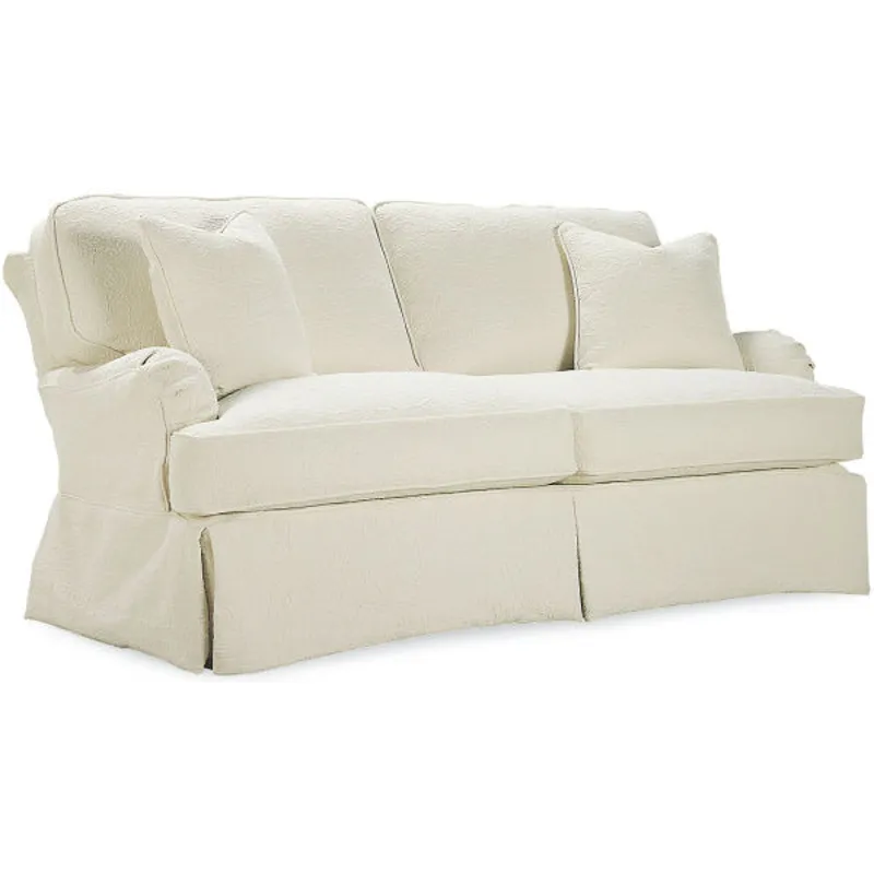 Slipcovered Apartment Sofa