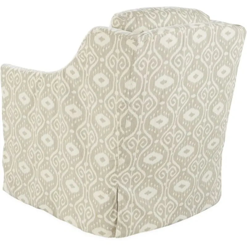 Slipcovered Swivel Glider