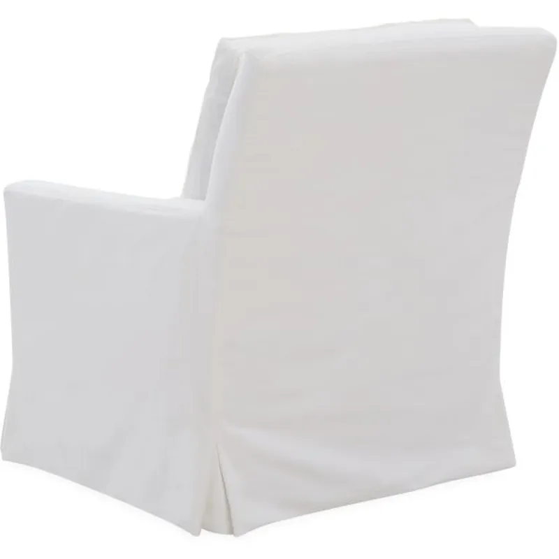 Slipcovered Swivel Glider