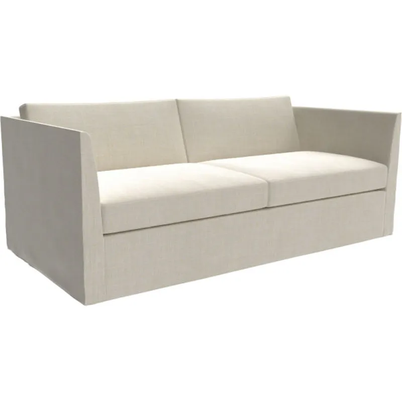 Slipcovered Apartment Sofa