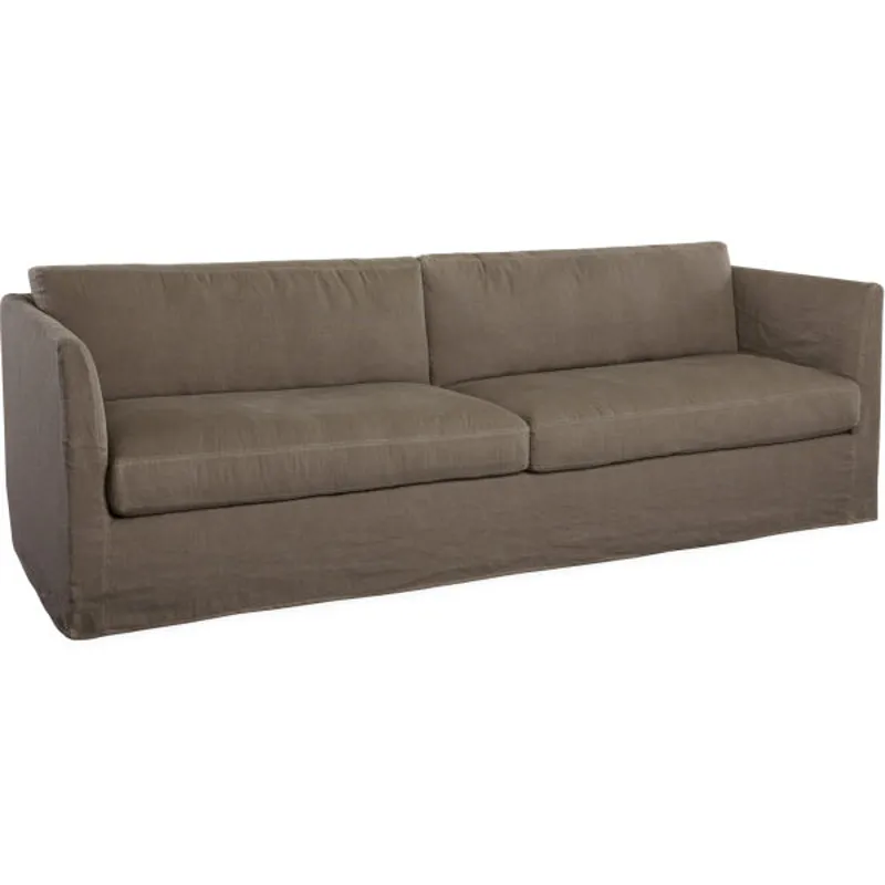 Slipcovered Extra Long Sofa