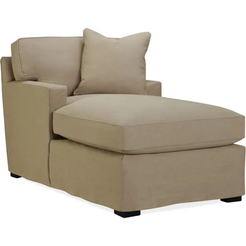 Slipcovered Chaise