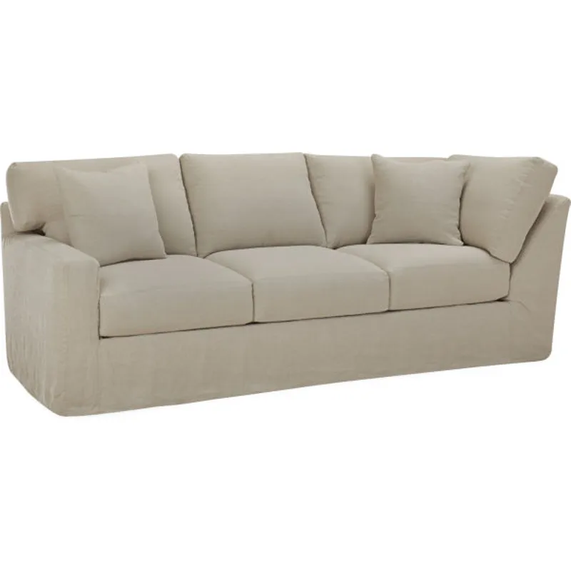 Slipcovered Cornering Sofa