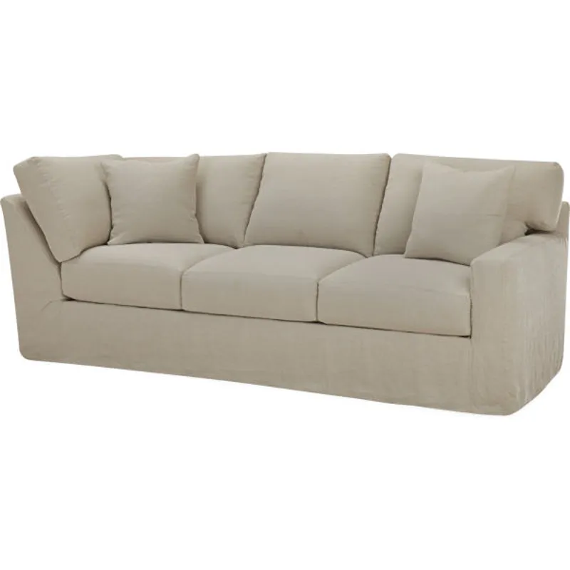 Slipcovered Cornering Sofa