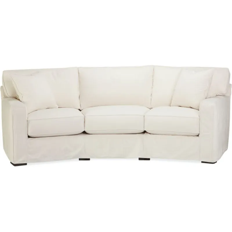 Slipcovered Wedge Sofa