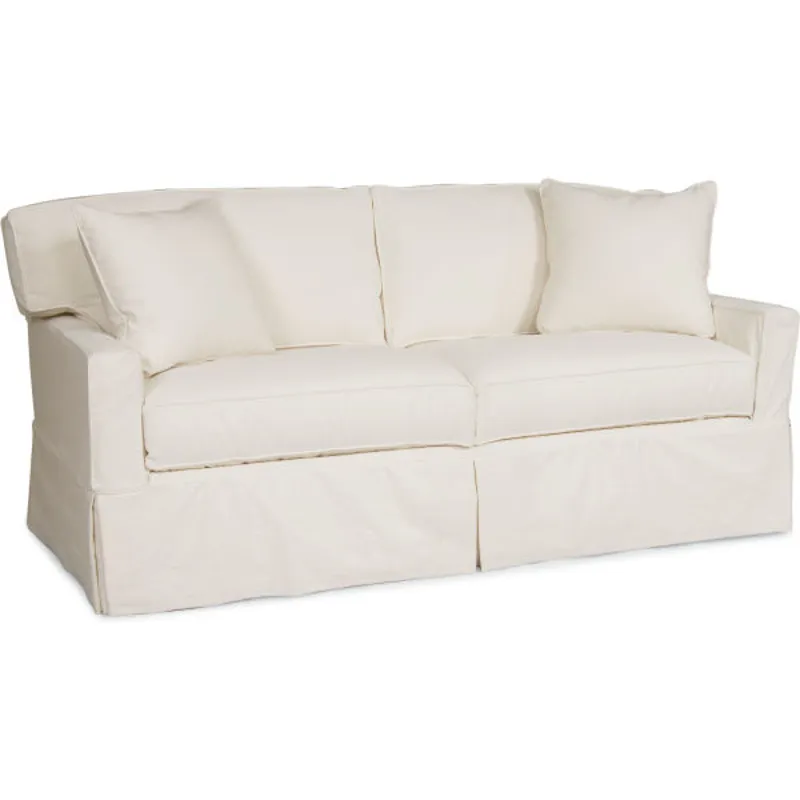 Slipcovered Apartment Sofa