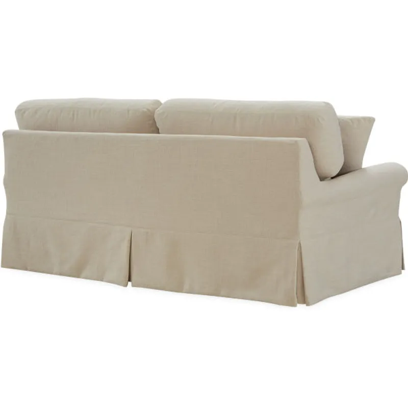 Slipcovered Apartment Sofa