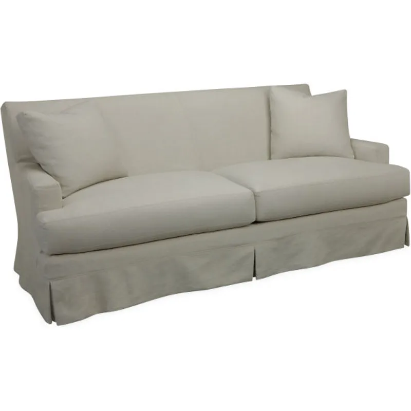 Slipcovered Apartment Sofa