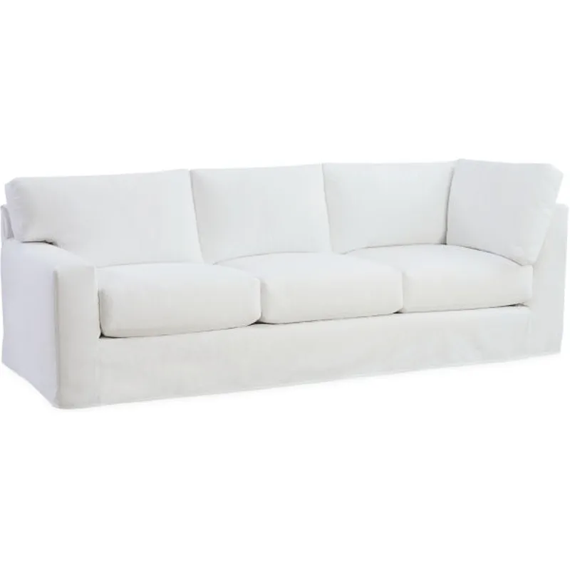 Slipcovered Cornering Sofa