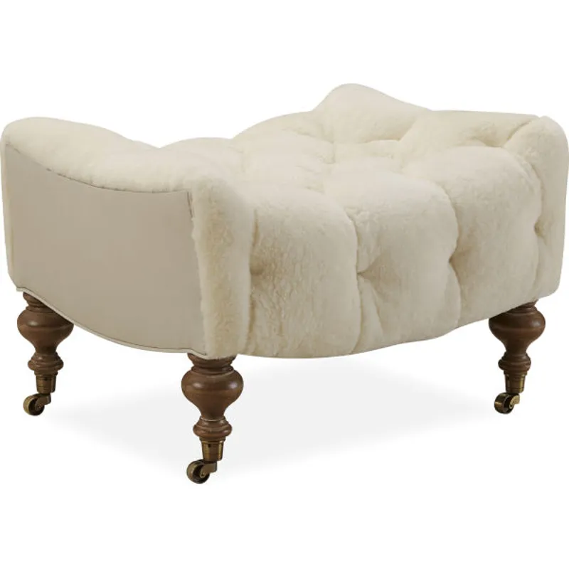 Leather Ottoman
