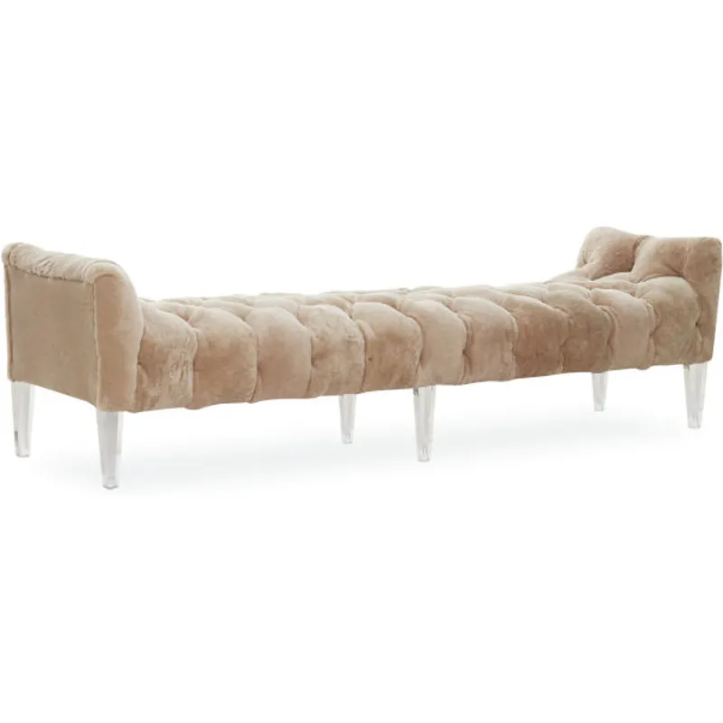 Leather Cocktail Bench