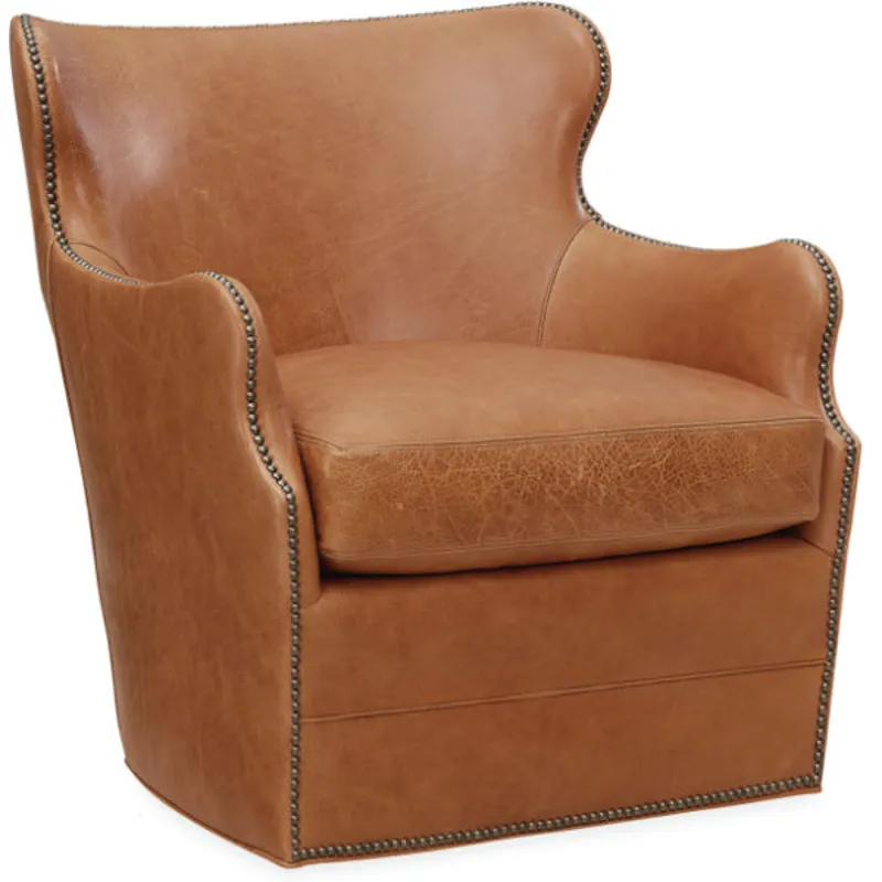 Leather Swivel Chair