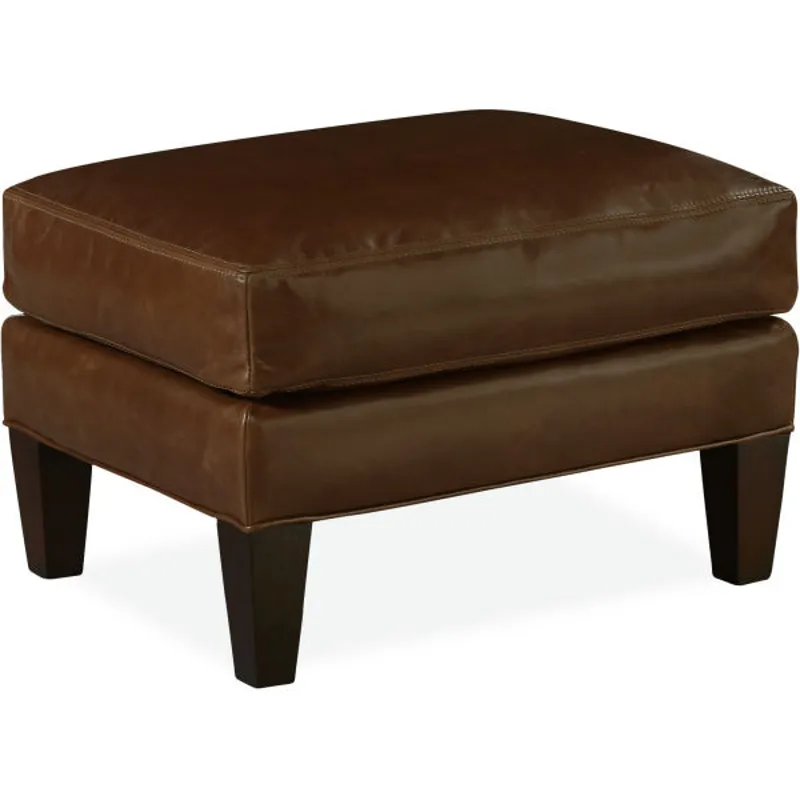Leather Ottoman