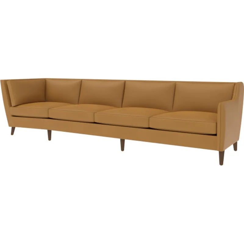 Leather Long Cornering Sofa