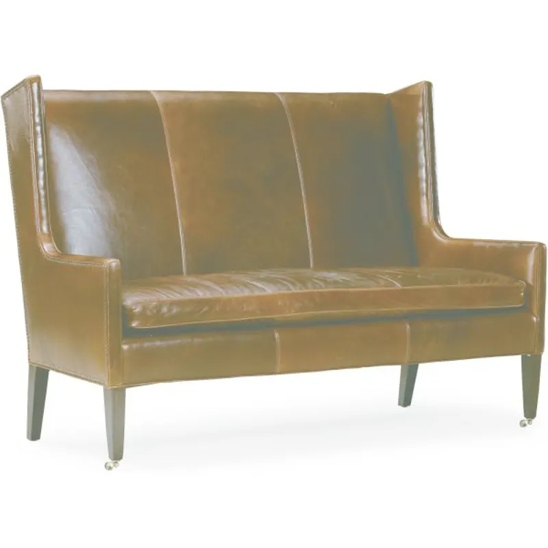 Leather Loveseat
