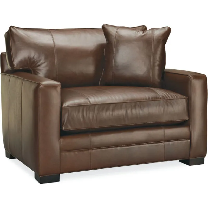 Leather Chair-and-a-Half