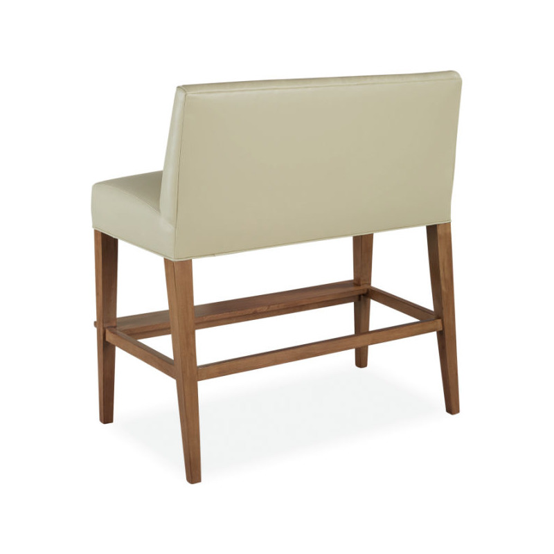 Leather Dual Seat Bar Bench L700057 by Lee Industries at Willis