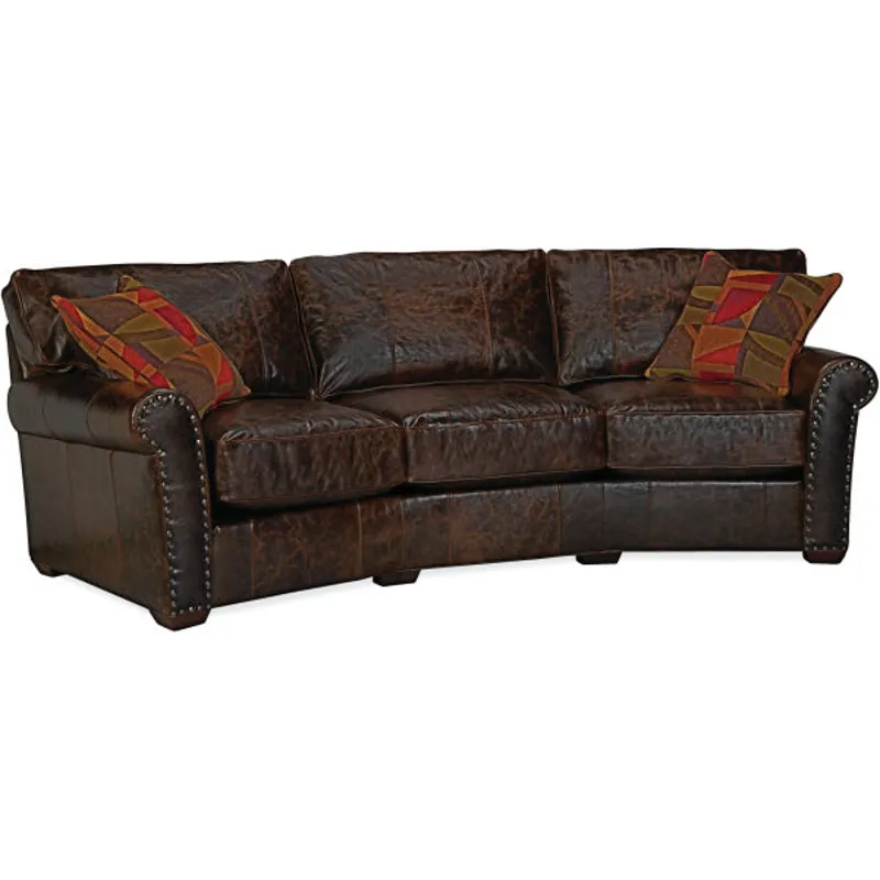 Leather Wedge Sofa