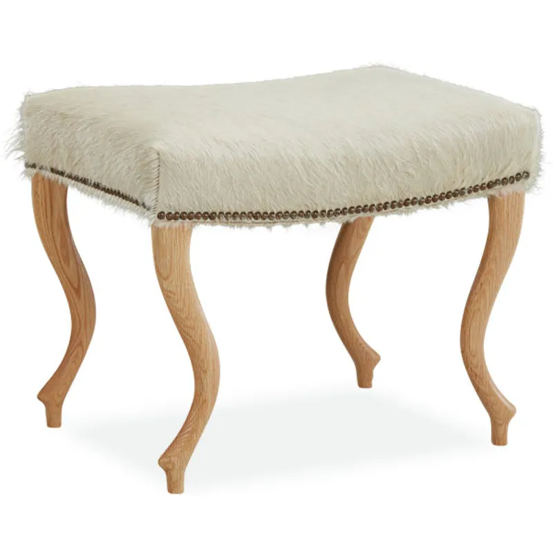 Leather Ottoman