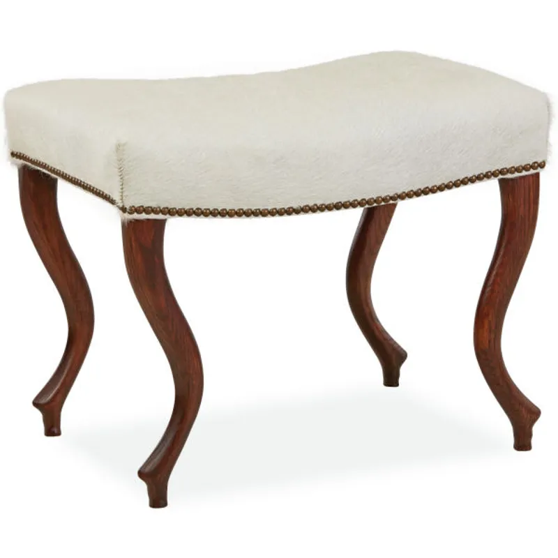 Leather Ottoman