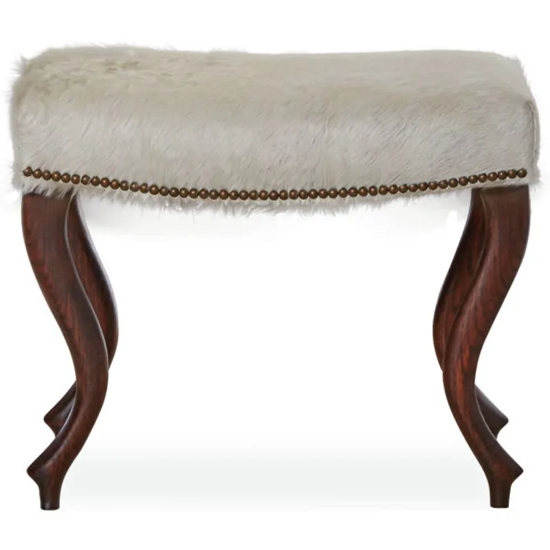 Leather Ottoman