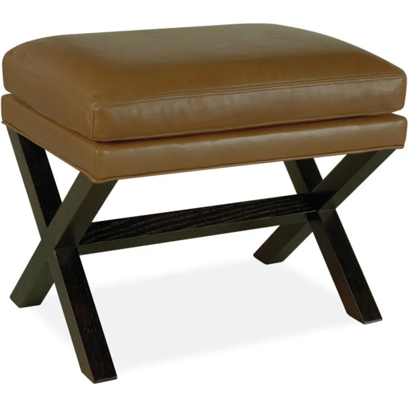 Leather Ottoman