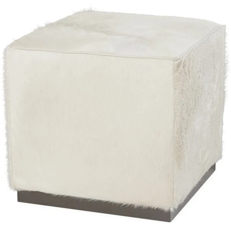 Leather Ottoman