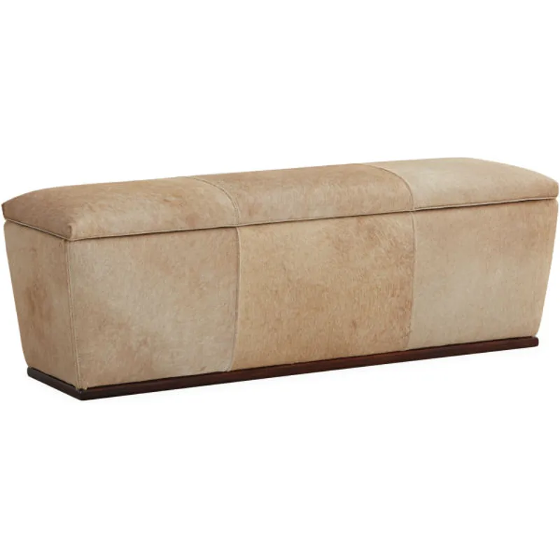 Leather Storage Bench