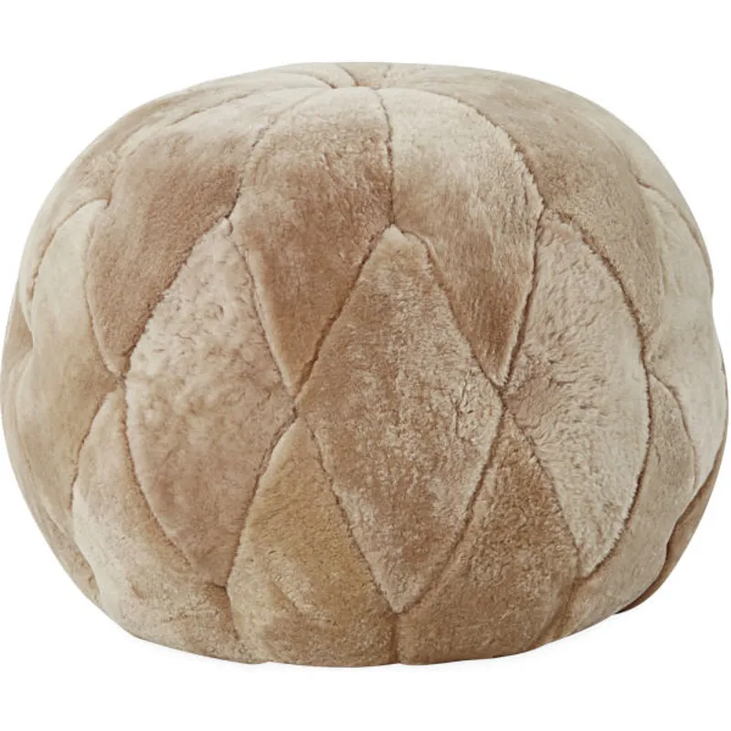 Leather Ottoman