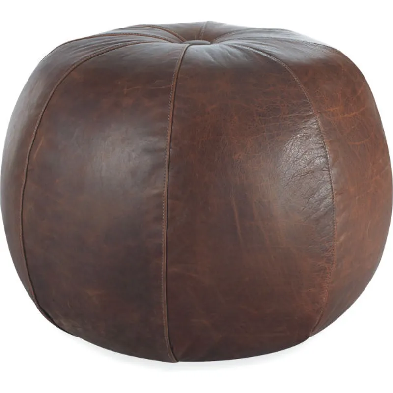 Leather Ottoman