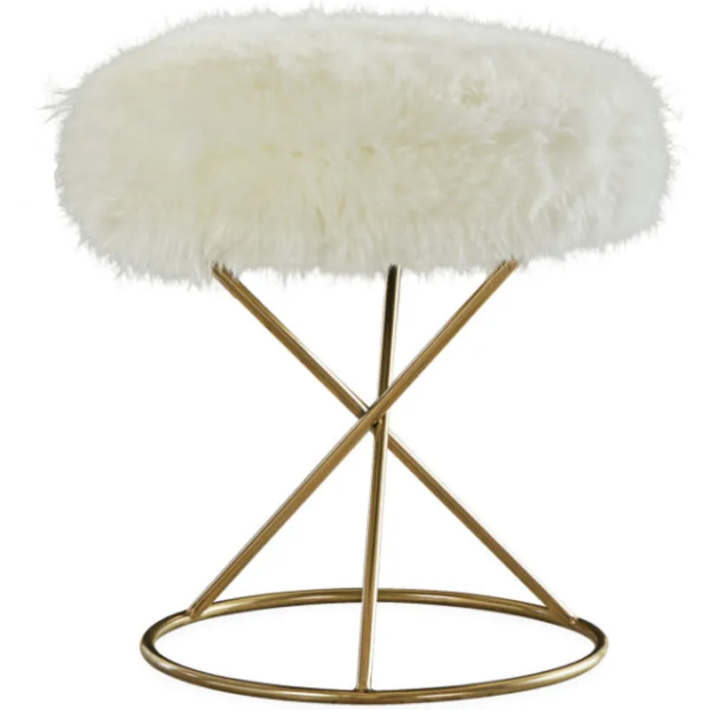 Leather Ottoman
