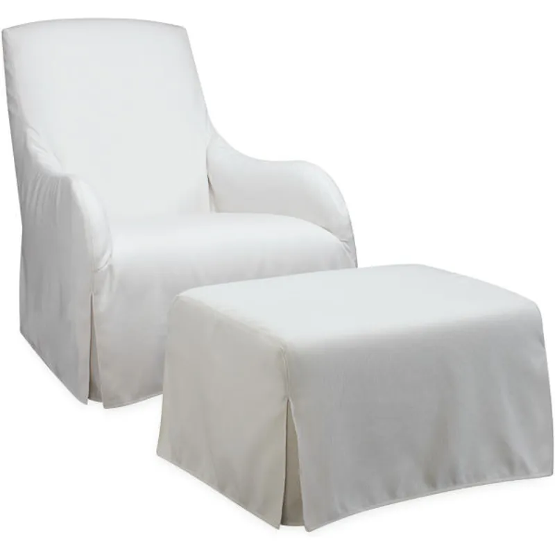 Sunset Lounger Outdoor Slipcovered Chair
