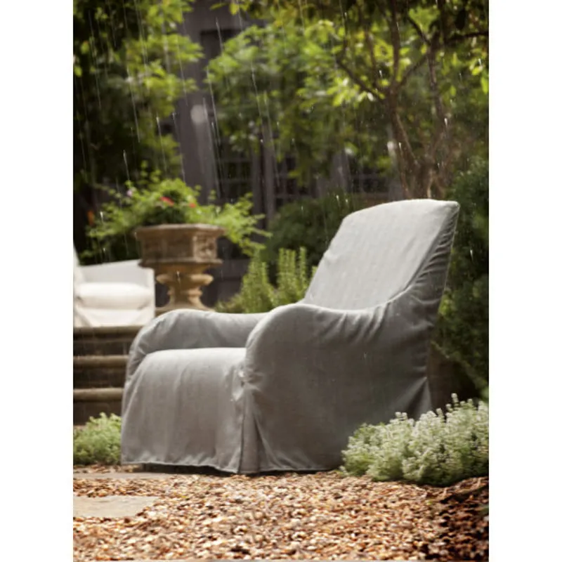 Sunset Lounger Outdoor Slipcovered Chair