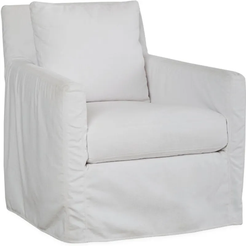 Nandina Outdoor Slipcovered Swivel Glider
