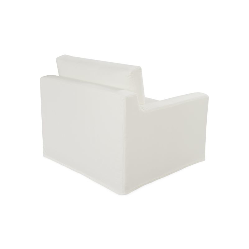 Bermuda Outdoor Slipcovered One Arm Chair