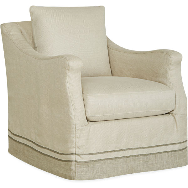 Slipcovered Chair C371141 by Lee Industries at Willis Furniture & Mattress
