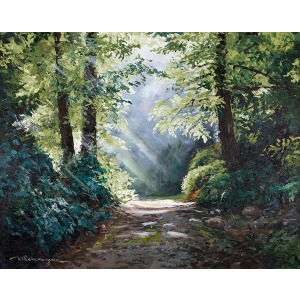 Morning Walk Canvas Print