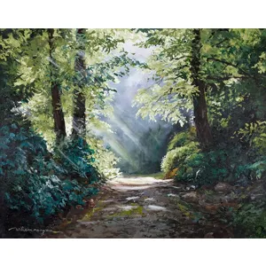 Morning Walk Canvas Print