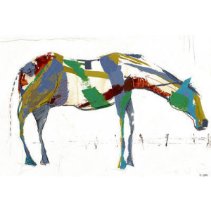 Painted Horse Alone