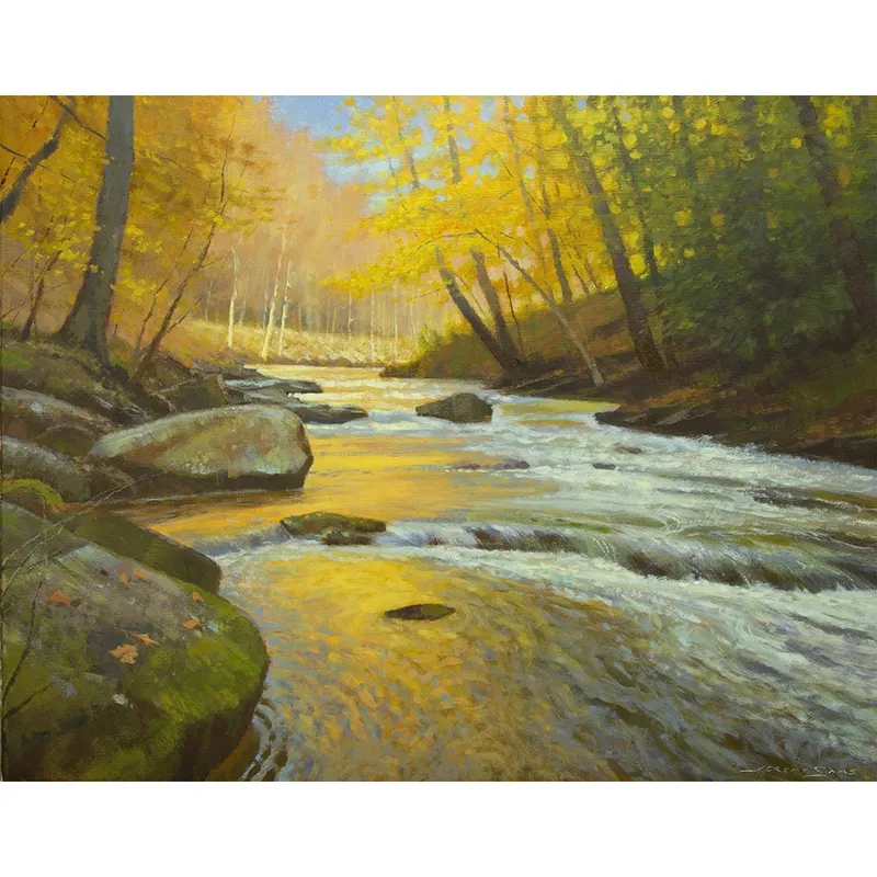 Fall River Canvas Print