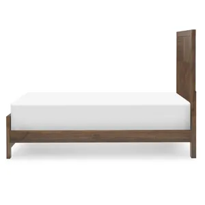 Summer Camp Panel Headboard, Brown Finish - Twin