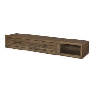 Summer Camp Underbed Storage Unit Brown Finish