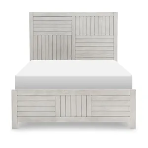 Summer Camp Panel Headboard, Stone Path Gray Finish - Full