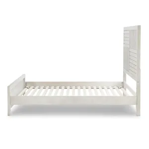 Summer Camp Panel Headboard, Stone Path Gray Finish - Full