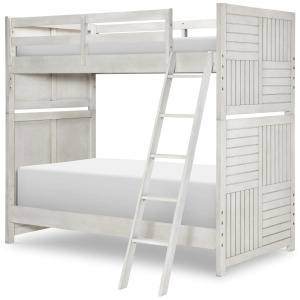Summer Camp Bunk Headboard And Footboard Stone Path Gray Finish