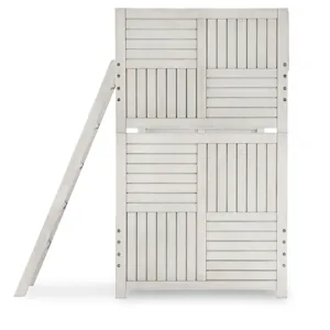 Summer Camp Bunk Ladder And Guard Rails Stone Path Gray Finish