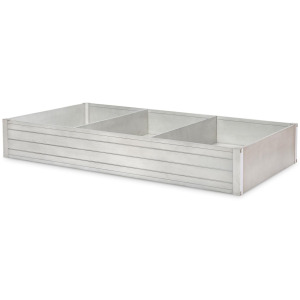 Summer Camp Trundle Storage Drawer Stone Path Gray Finish