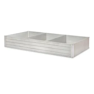 Summer Camp Trundle Storage Drawer Stone Path Gray Finish